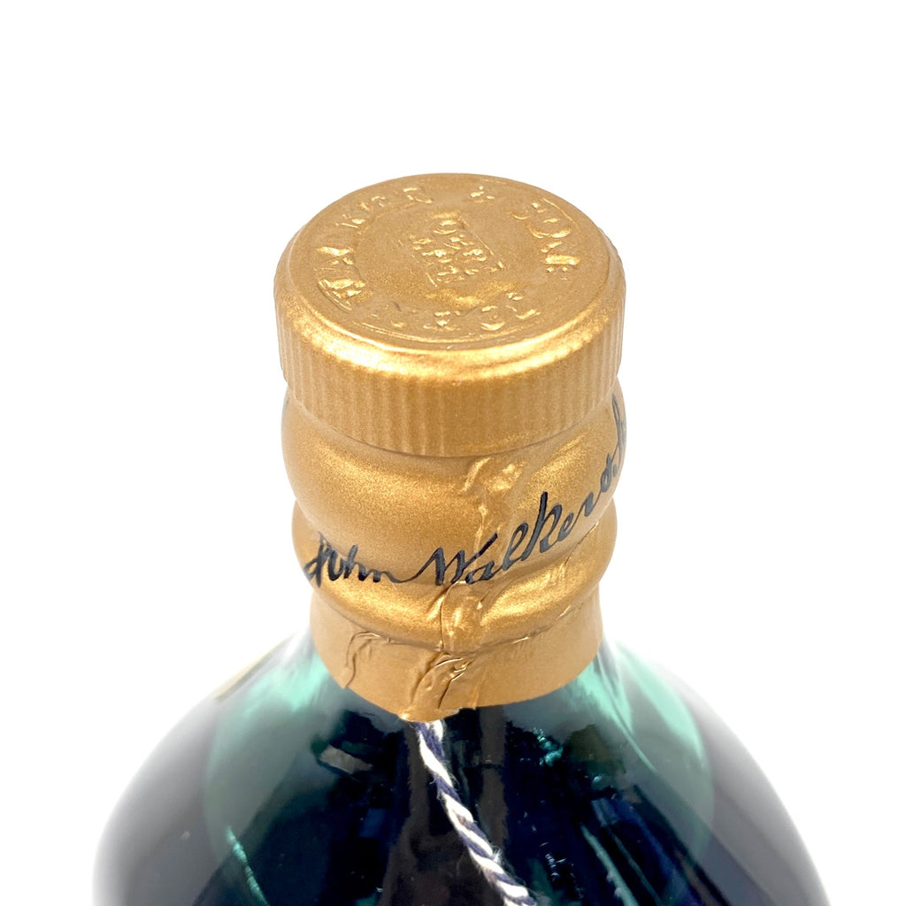 ジョニーウォーカー JOHNNIE WALKER ブルーラベル 1000ml スコッチウイスキー ブレンデッド 【古酒】liqbb