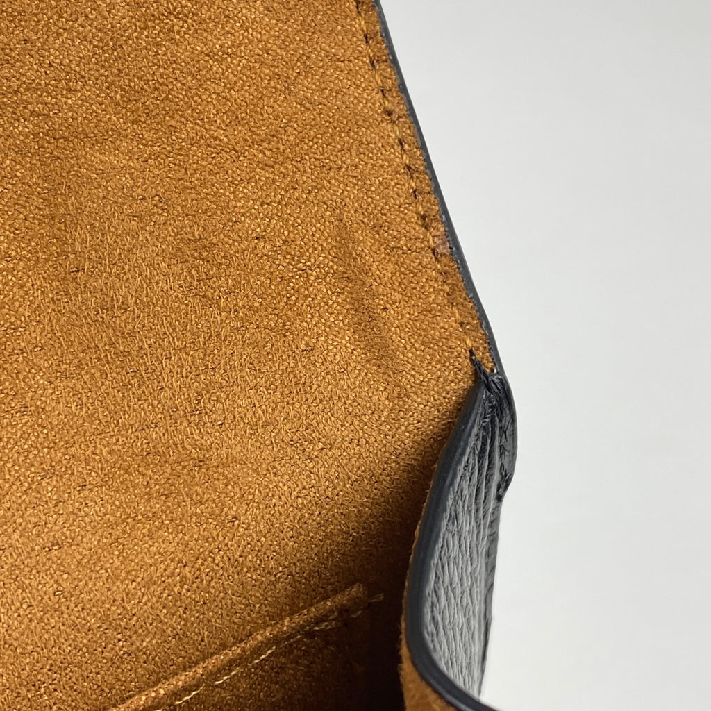コーチ ペッパー サッチェル 2WAY ショルダーバッグ シグネチャー ハンドバッグ コーティングキャンバス ブラック ブラウン C7226 レディース 【中古】brbag