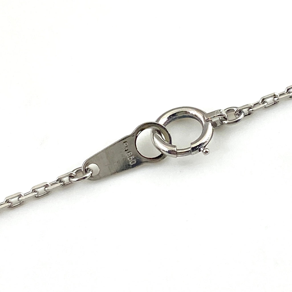 メレダイヤ デザインネックレス プラチナ ペンダント ネックレス Pt900 Pt850 ダイヤモンド レディース 【中古】nbjwl