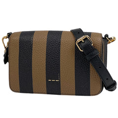 フェンディ ペカン柄 ショルダーバッグ ポーチ ショルダーバッグ レザー ブラウン レディース 【中古】brbag