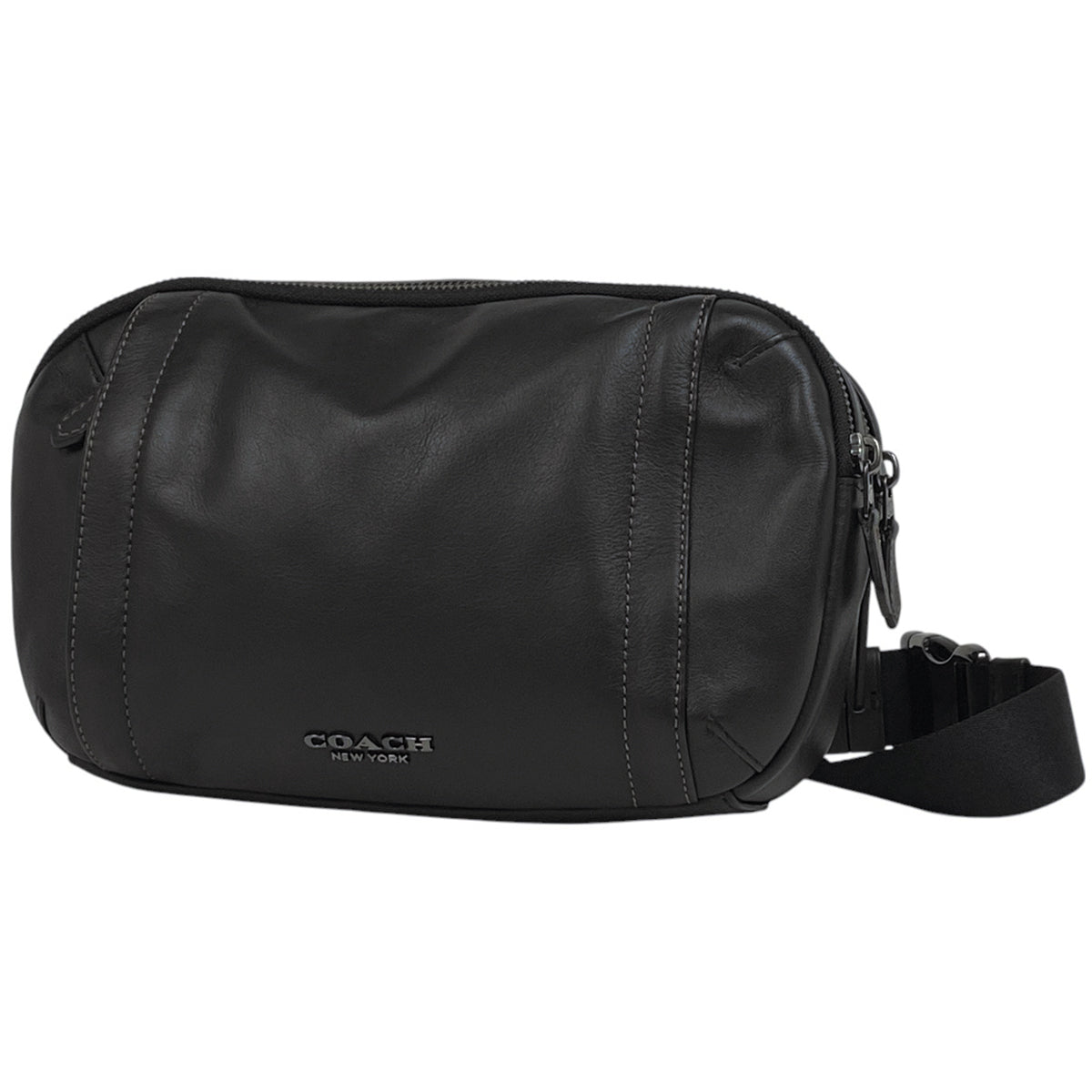 COACH ブラック ボディバッグ
