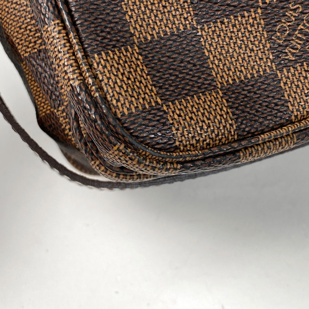 ルイ・ヴィトン ナヴィグリオ 斜め掛け ショルダーバッグ ダミエ ブラウン N45255 レディース 【中古】brbag