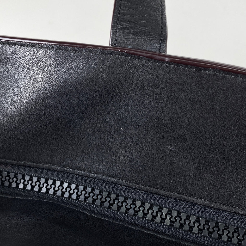 コーチ アカデミー トートバッグ ショルダーバッグ トートバッグ レザー ブラック 69350 メンズ 【中古】brbag
