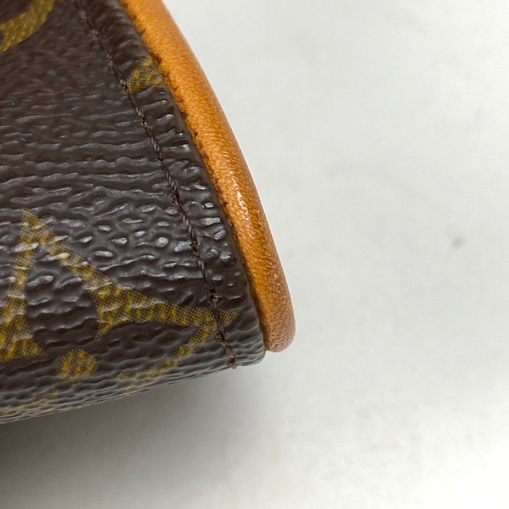 ルイ・ヴィトン ポシェットツイン PM クラッチバッグ 2WAY ショルダーバッグ モノグラム ブラウン M51854 レディース 【中古】brbag