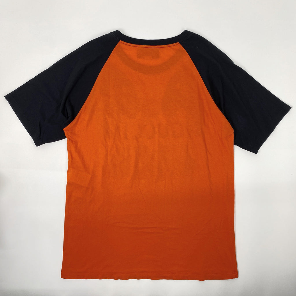グッチ タイガーヘッド 半袖Tシャツ ロゴ インターロッキングG トップス コットン オレンジ メンズ 【中古】brapp