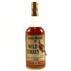 ワイルドターキー WILD TURKEY 8年 旧旧ラベル 1000ml アメリカンウイスキー 【古酒】liqbb