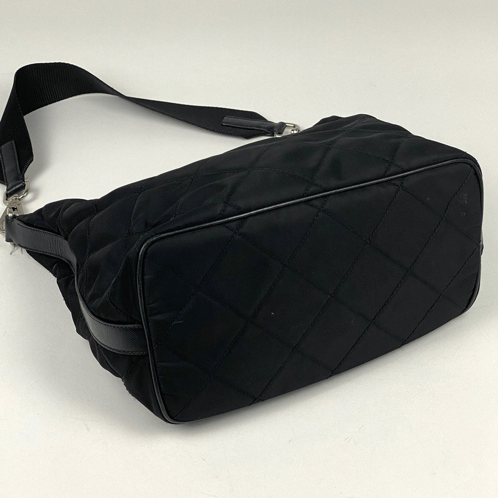 美品★プラダ　ショルダーバック　キルティング　黒 楽天市場】【バッグ】PRADA プラダ キルティング ショルダー