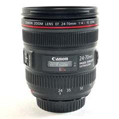 キヤノン Canon EF 24-70mm F4L IS USM 一眼カメラ用レンズ（オートフォーカス） 【中古】cambb
