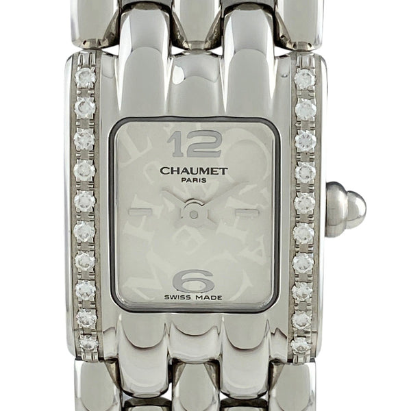 バイセル公式】ショーメ ケイシス 腕時計 SS ダイヤモンド