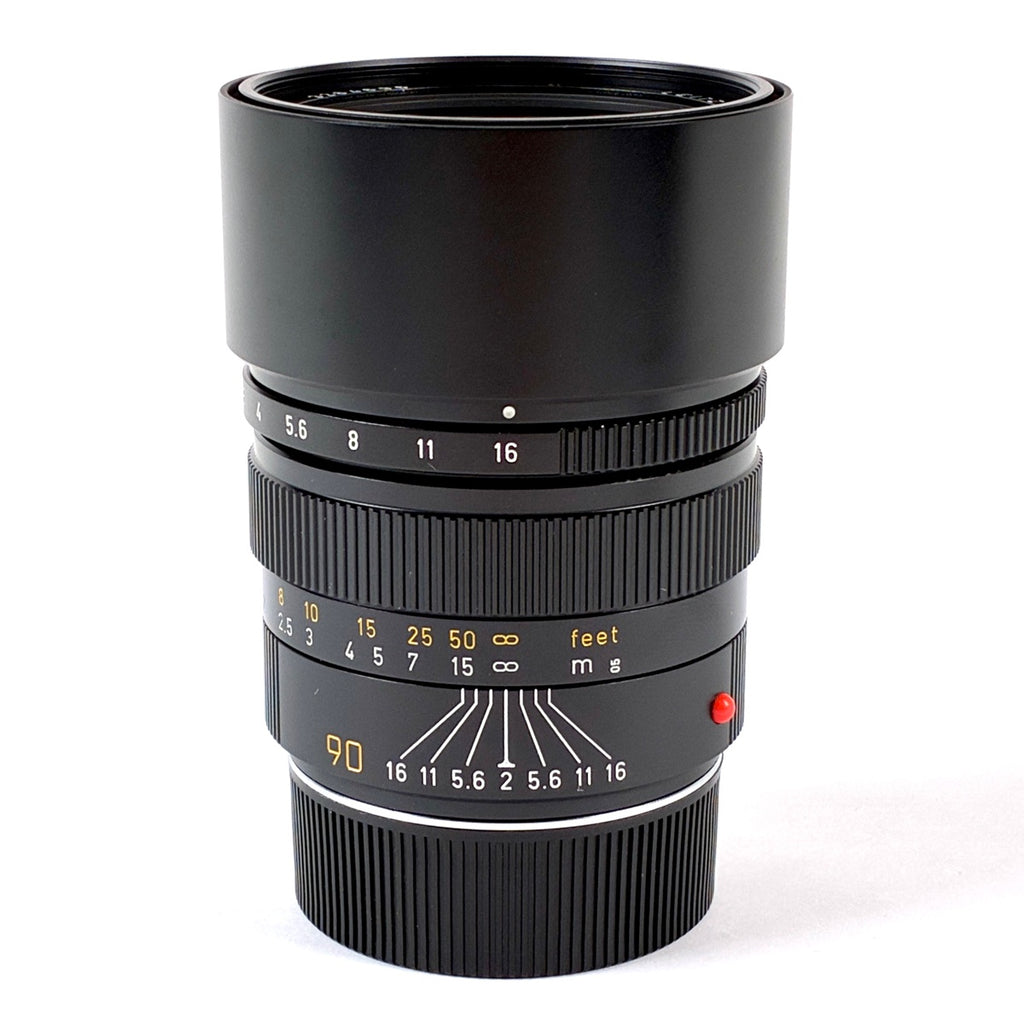 ライカ LEICA SUMMICRON-M 90mm F2 ブラック レンジファインダーカメラ用レンズ 【中古】cambb