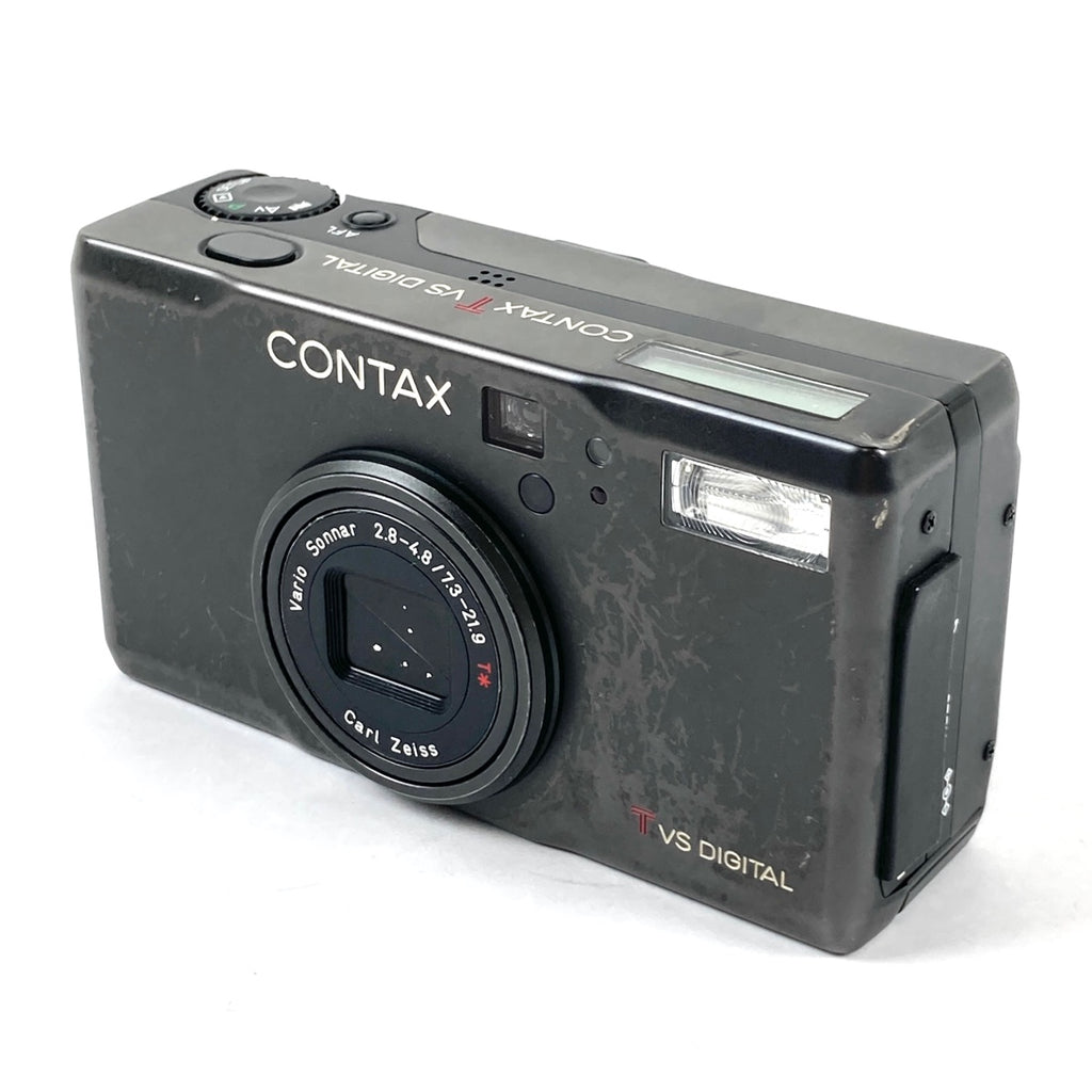 コンタックス CONTAX TVS DIGITAL チタンブラック ［ジャンク品］ コンパクトデジタルカメラ 【中古】cambb