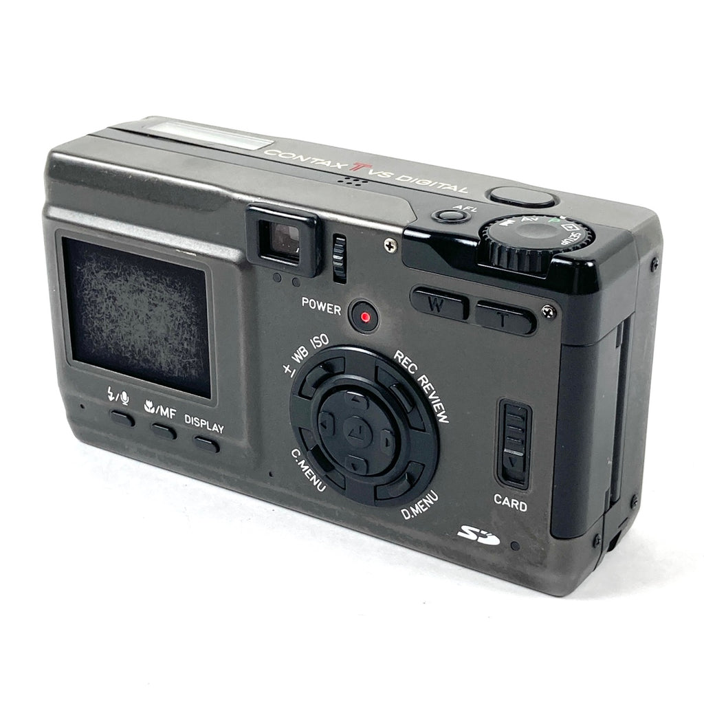 コンタックス CONTAX TVS DIGITAL チタンブラック ［ジャンク品］ コンパクトデジタルカメラ 【中古】cambb