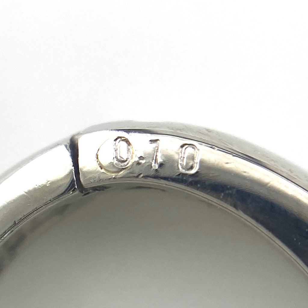 メレダイヤ デザインピアス プラチナ フープ ピアス Pt900 ダイヤモンド レディース 【中古】nbjwl