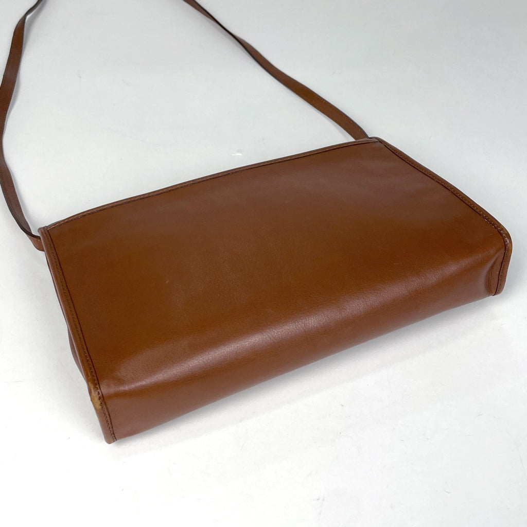 セリーヌ ブラゾン ショルダーバッグ 2WAY クラッチバッグ ショルダーバッグ レザー ブラウン レディース 【中古】brbag