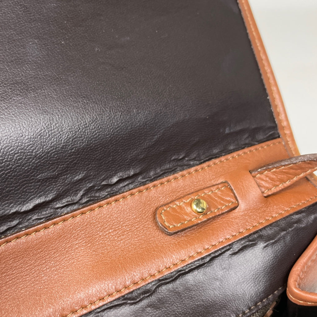 セリーヌ ブラゾン ショルダーバッグ 2WAY クラッチバッグ ショルダーバッグ レザー ブラウン レディース 【中古】brbag
