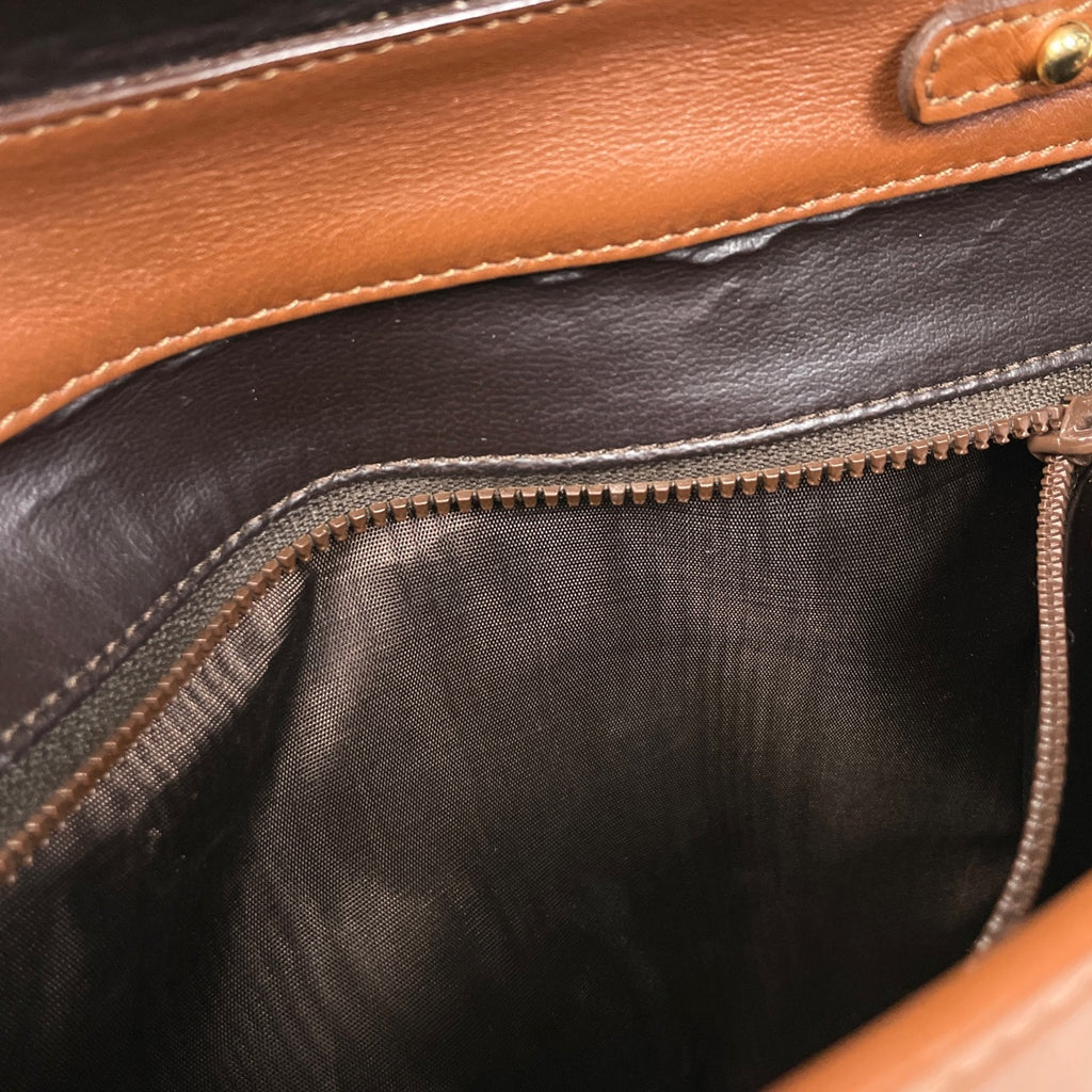 セリーヌ ブラゾン ショルダーバッグ 2WAY クラッチバッグ ショルダーバッグ レザー ブラウン レディース 【中古】brbag
