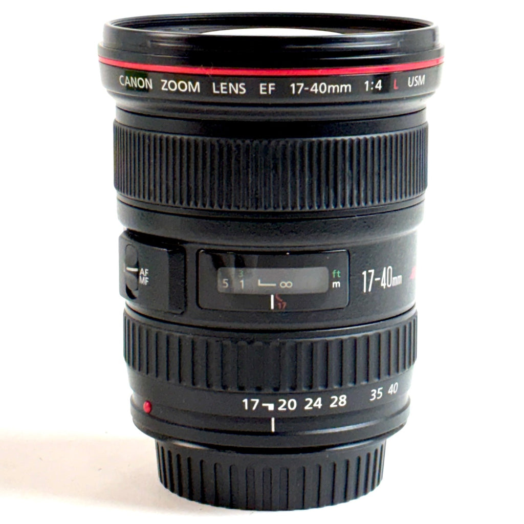 キヤノン Canon EF 17-40mm F4L USM 一眼カメラ用レンズ（オートフォーカス） 【中古】cambb