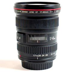 キヤノン Canon EF 17-40mm F4L USM 一眼カメラ用レンズ（オートフォーカス） 【中古】cambb