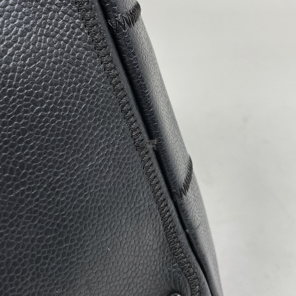 シャネル チョコバー ハンドバッグ ココマーク ミニボストン ハンドバッグ レザー ブラック A24184 レディース 【中古】brbag