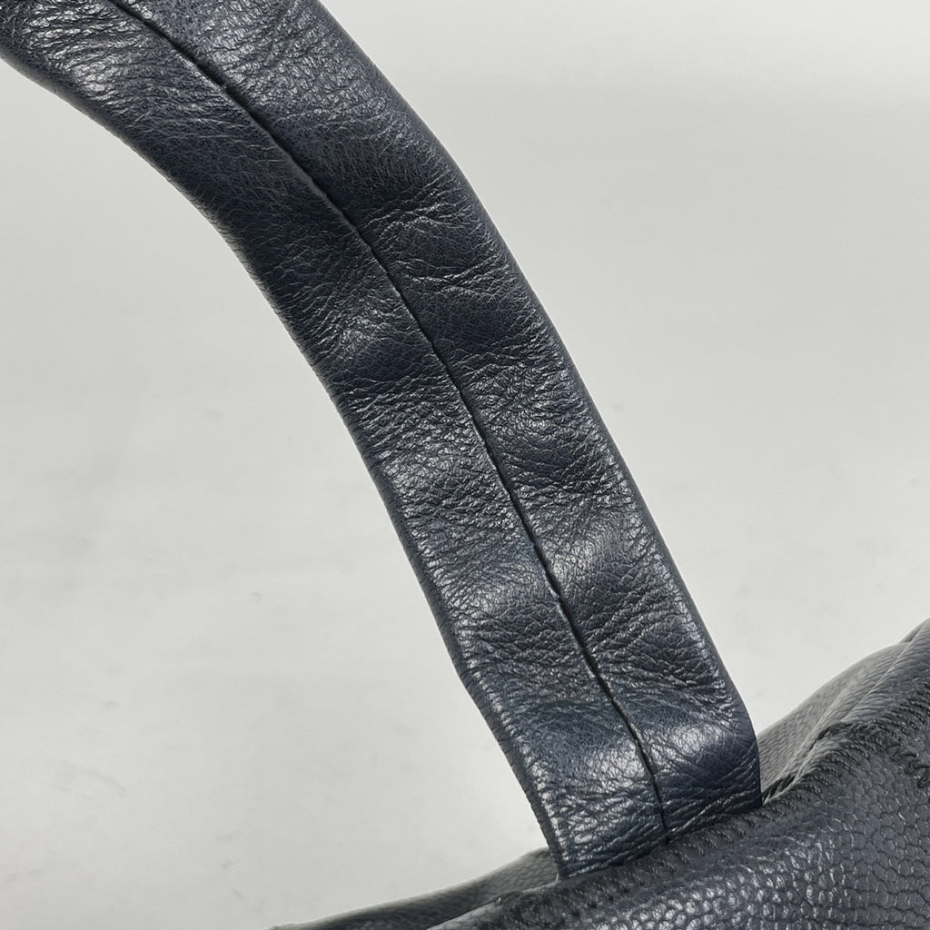 シャネル チョコバー ハンドバッグ ココマーク ミニボストン ハンドバッグ レザー ブラック A24184 レディース 【中古】brbag