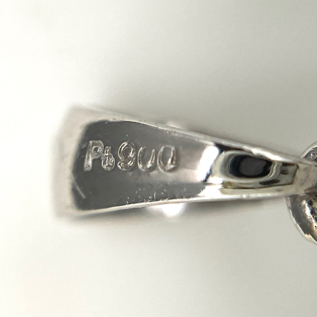 ルビー ペンダントトップ プラチナ メレダイヤ ペンダントトップ Pt900 ルビー ダイヤモンド レディース 【中古】nbjwl