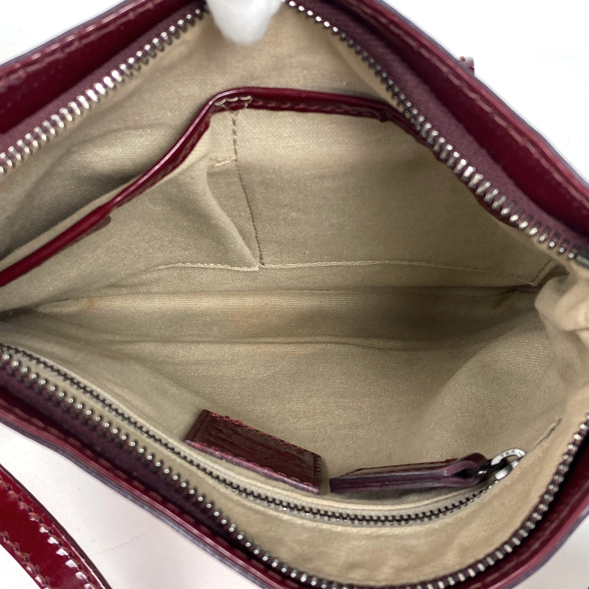 バーバリー ロゴ ショルダーバッグ ハート チェック柄 エナメル