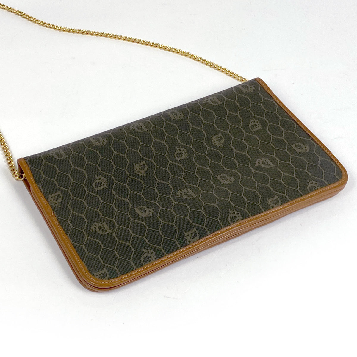 バイセル公式】クリスチャンディオール ハニカム柄 ショルダー