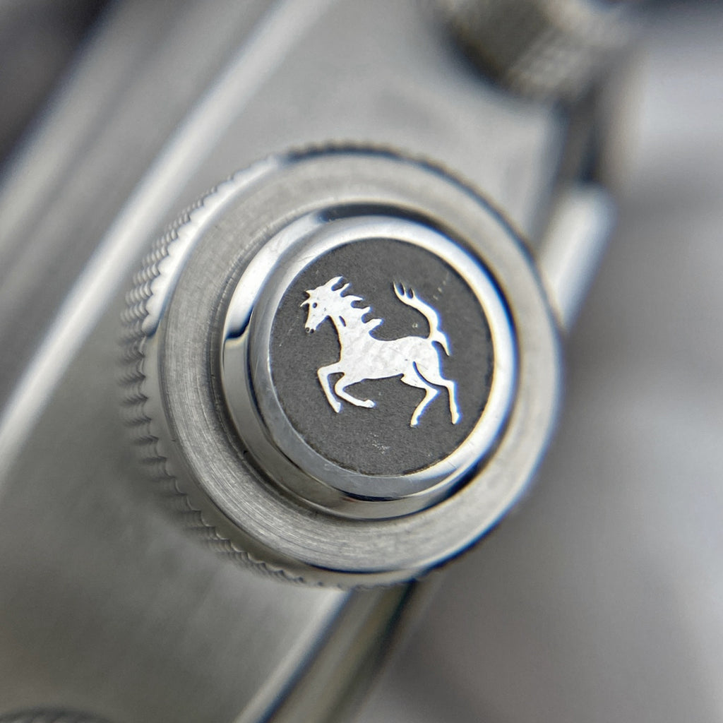 【OH済】オフィチーネパネライ フェラーリ スクーデリア FER00008 腕時計 SS ラバー 自動巻き ブラック メンズ 【中古】wtcbb