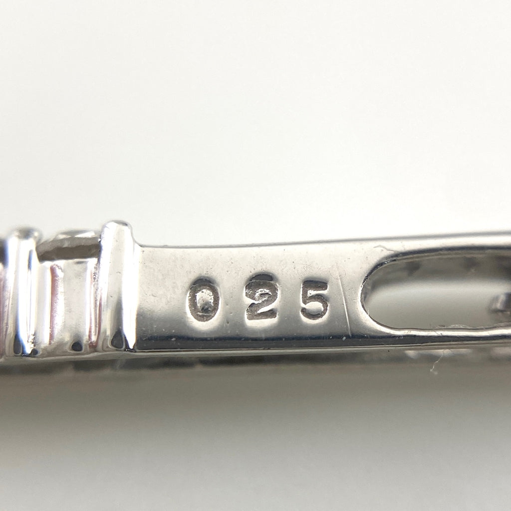 メレダイヤ デザインネックレス WG ホワイトゴールド ペンダント ネックレス K18 WG ダイヤモンド レディース 【中古】nbjwl