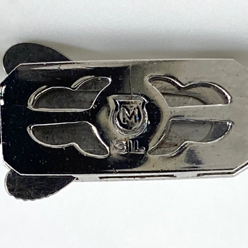 ミキモト パール デザインネックレス シルバー 真珠 silver ネックレス SV パール レディース 【中古】brjwl