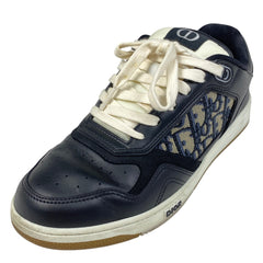 【在庫一掃】 クリスチャンディオール ロートップスニーカー B27 アップタウン 靴 スニーカー レザー ファブリック ブラック メンズ 【中古】brapp