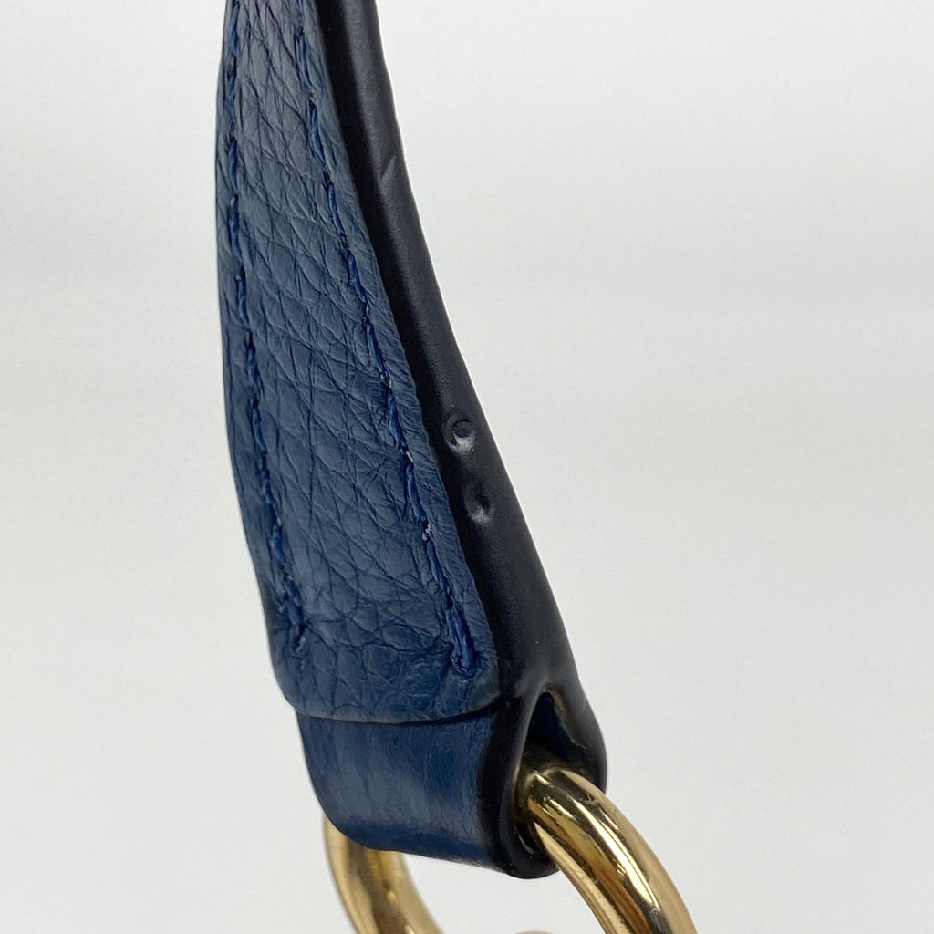 コーチ ロゴ トートバッグ 2WAY ショルダーバッグ ケルシー サッチェル トートバッグ レザー ブルー F26917 レディース 【中古】brbag
