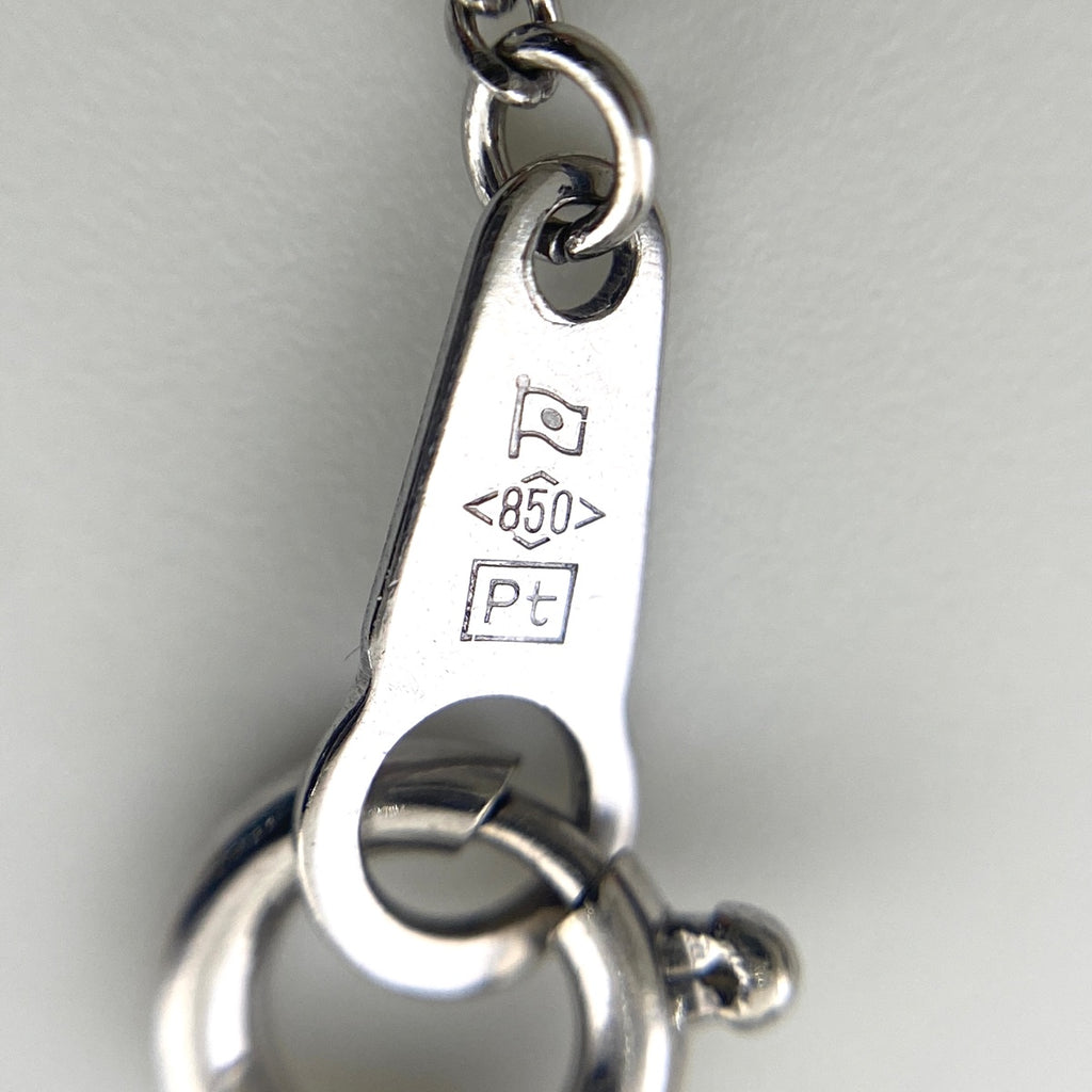 メレダイヤ デザインネックレス プラチナ ペンダント ネックレス Pt900 Pt850 ダイヤモンド レディース 【中古】nbjwl