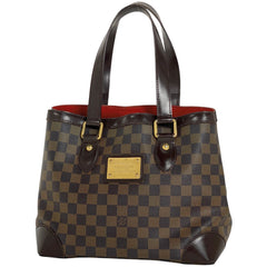 ルイ・ヴィトン ハムステッド PM ショルダーバッグ トートバッグ ダミエ ブラウン N51205 レディース 【中古】brbag