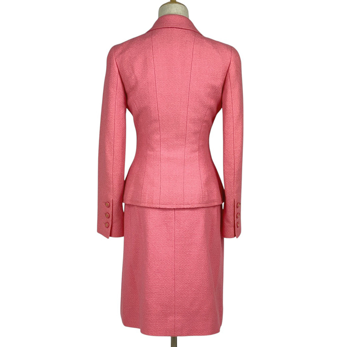 バイセル公式】シャネル ココボタン セットアップスーツ 97P