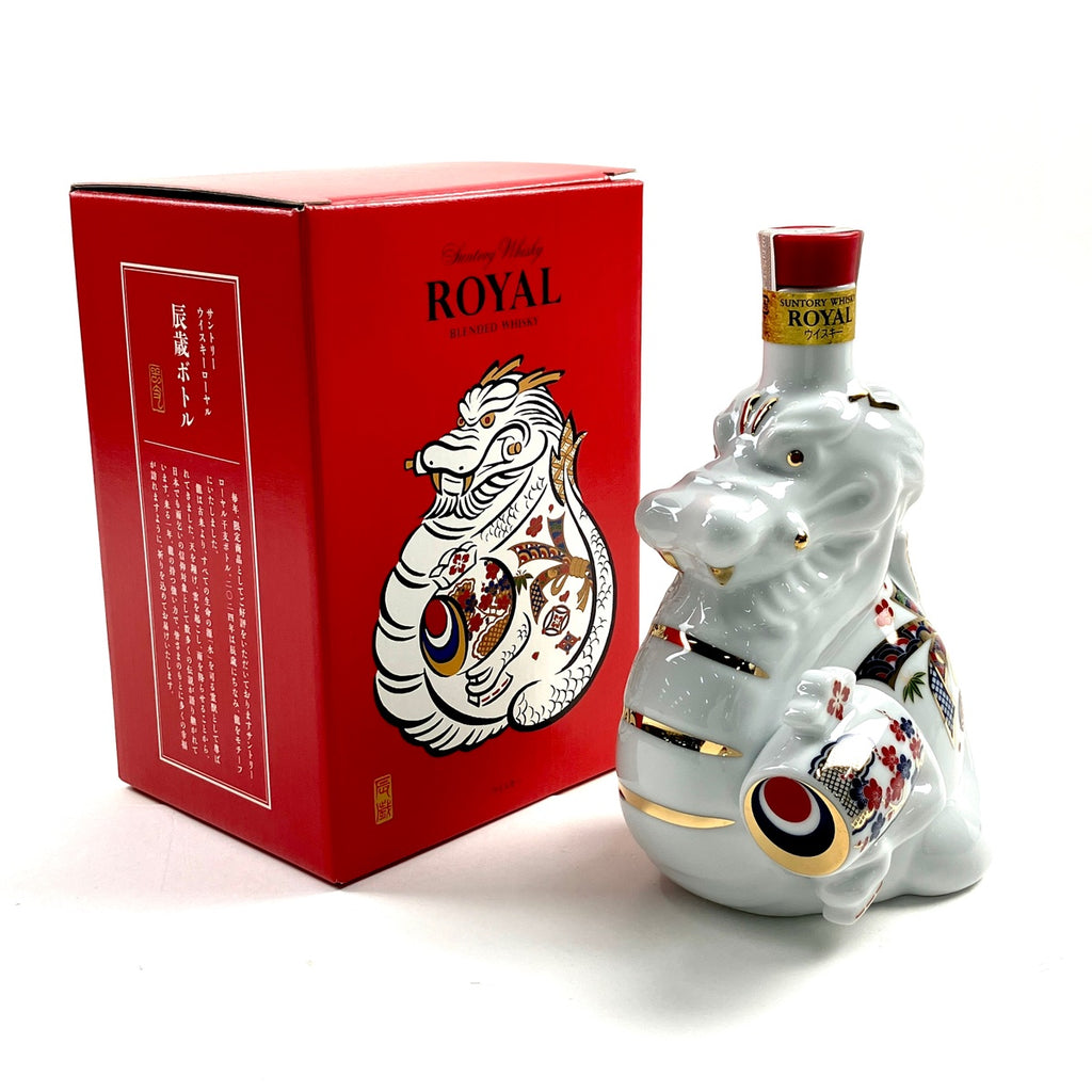 【東京都内限定お届け】 サントリー SUNTORY ローヤル 干支ボトル 2024 辰 600ml 国産ウイスキー 【古酒】liqbb