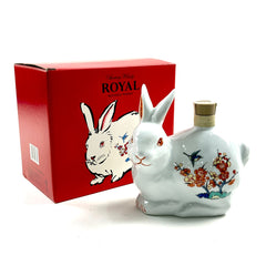 【東京都内限定お届け】 サントリー SUNTORY ローヤル 干支ボトル 卯 2011年 陶器 600ml 国産ウイスキー 【古酒】liqbb