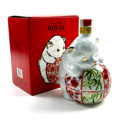 【東京都内限定お届け】 サントリー SUNTORY ローヤル 干支ボトル 戌 2018年 陶器 600ml 国産ウイスキー 【古酒】liqbb