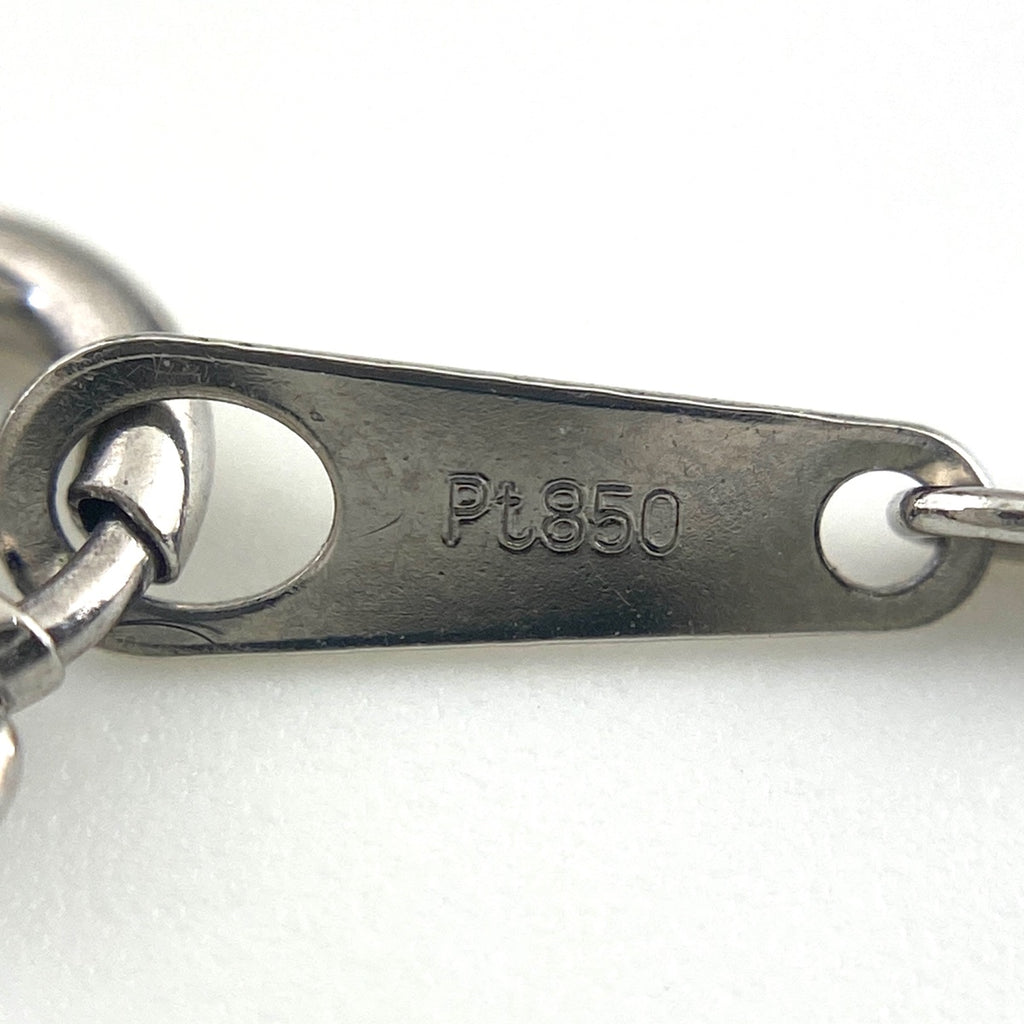 メレダイヤ デザインネックレス プラチナ ペンダント ネックレス Pt900 Pt850 ダイヤモンド レディース 【中古】nbjwl
