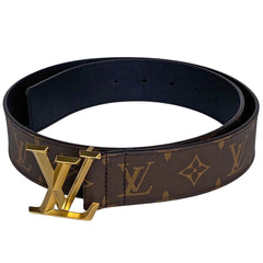 ルイ・ヴィトン サンチュール LV ピラミッド ベルト モノグラム ブラウン メンズ 【中古】brbag