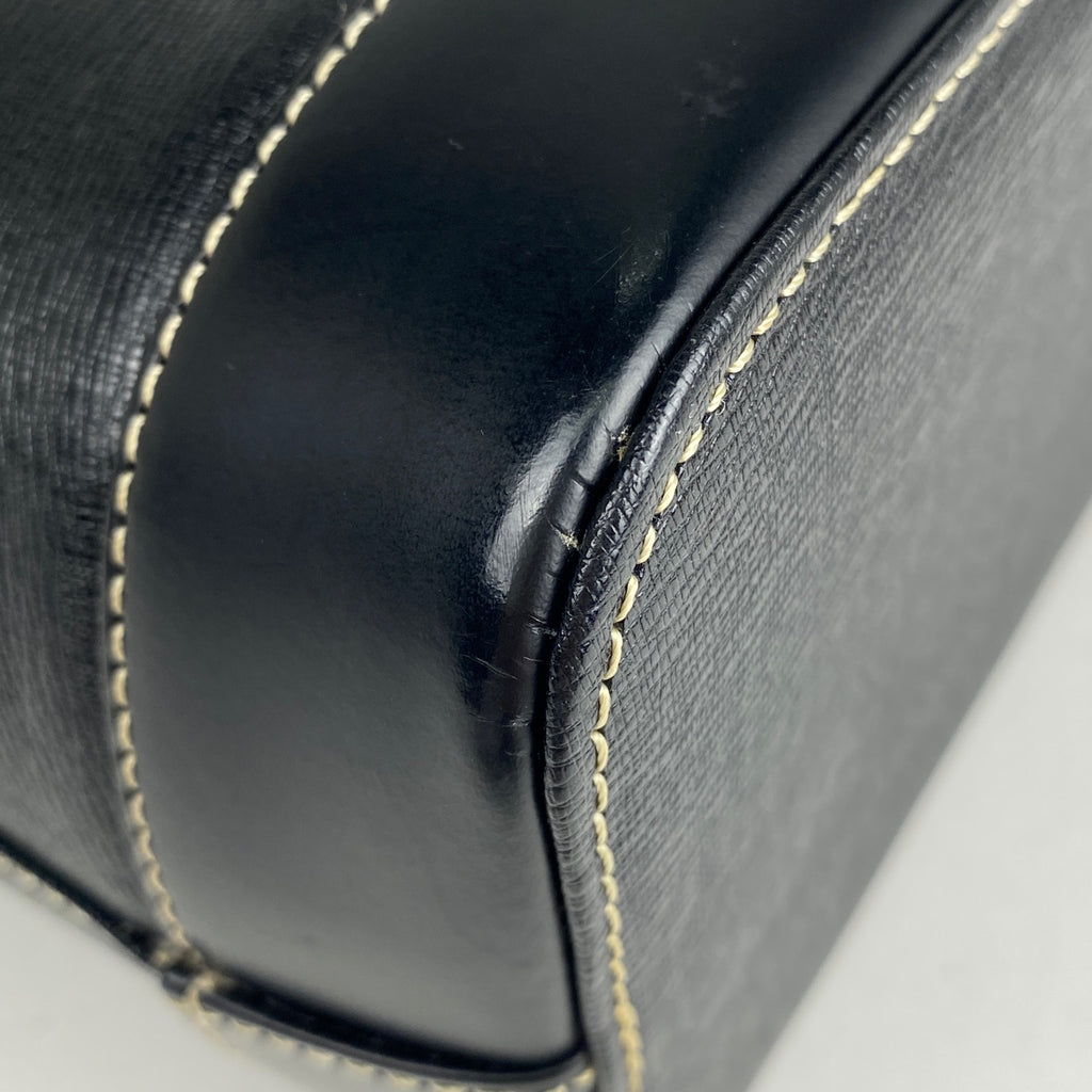 バーバリー ロゴ ショルダーバッグ ワンショルダー ショルダーバッグ レザー ブラック レディース 【中古】brbag