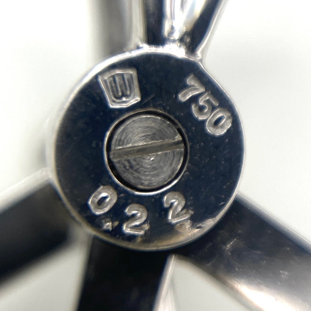 ウォルサム メレダイヤ ペンダントトップ WG ホワイトゴールド スイング ペンダントトップ 750 ダイヤモンド レディース 【中古】brjwl