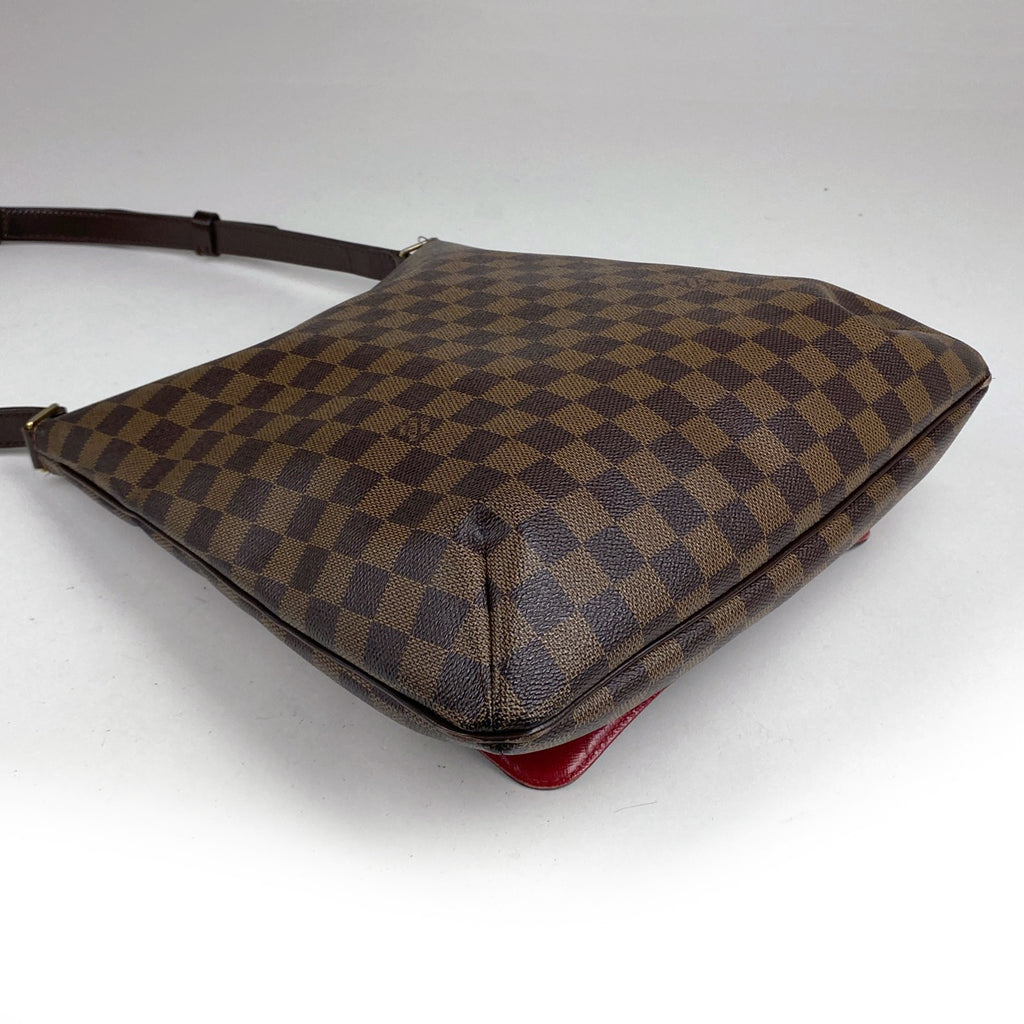 ルイ・ヴィトン ミュゼット 斜め掛け ショルダーバッグ ダミエ ブラウン N51302 レディース 【中古】brbag