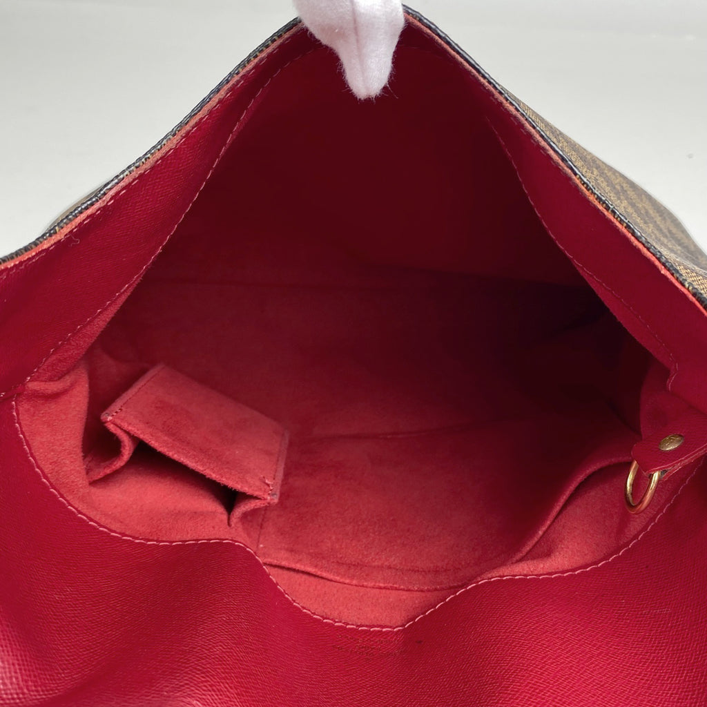 ルイ・ヴィトン ミュゼット 斜め掛け ショルダーバッグ ダミエ ブラウン N51302 レディース 【中古】brbag