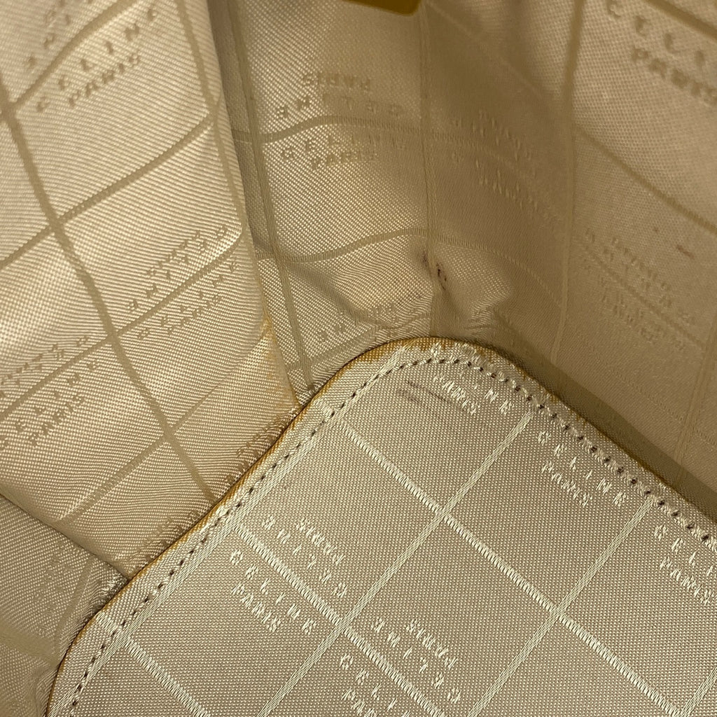 セリーヌ ロゴ ハンドバッグ 2WAY ショルダーバッグ ハンドバッグ レザー ブラウン レディース 【中古】brbag