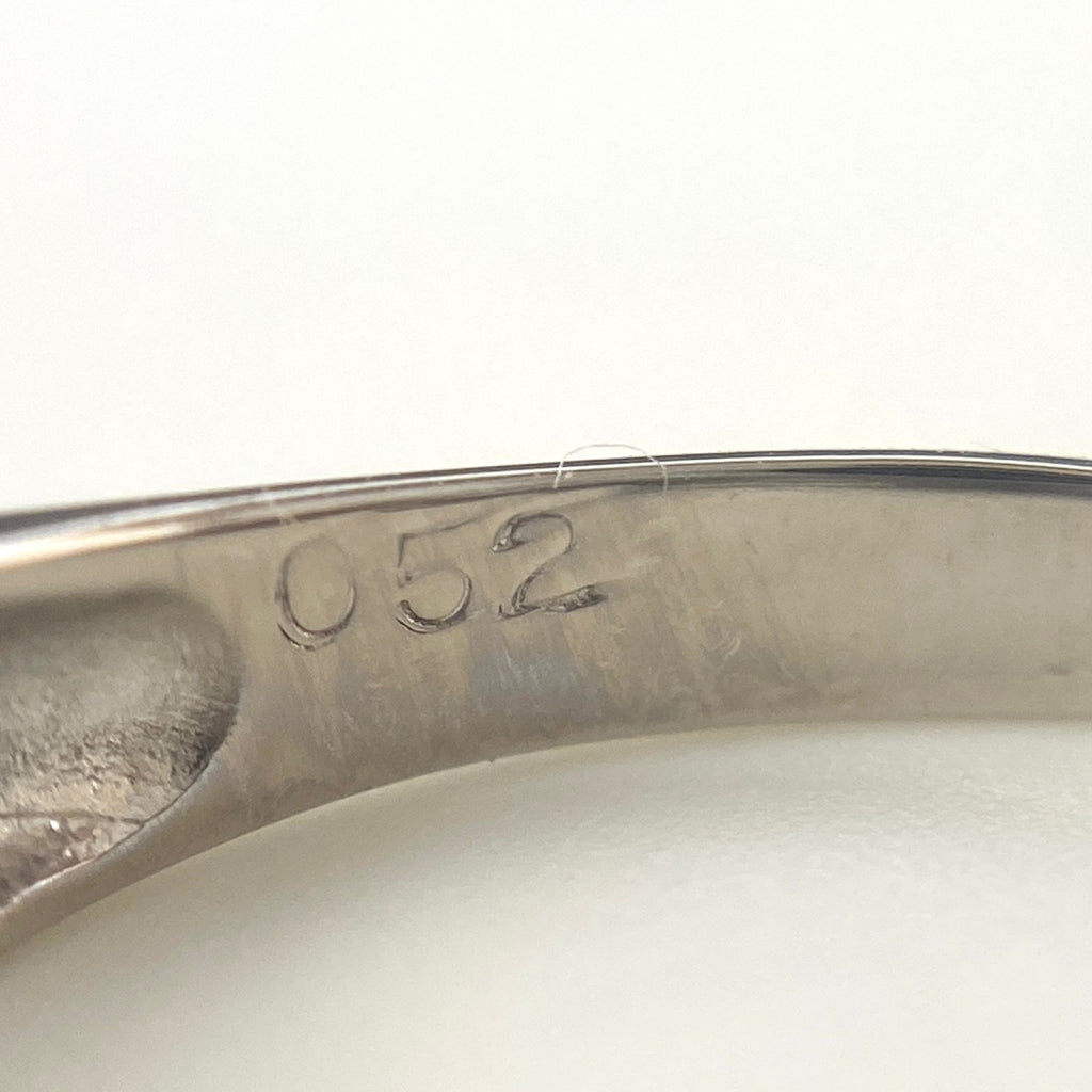 メレダイヤ デザインリング プラチナ 指輪 リング 12号 Pt850 ダイヤモンド レディース 【中古】nbjwl