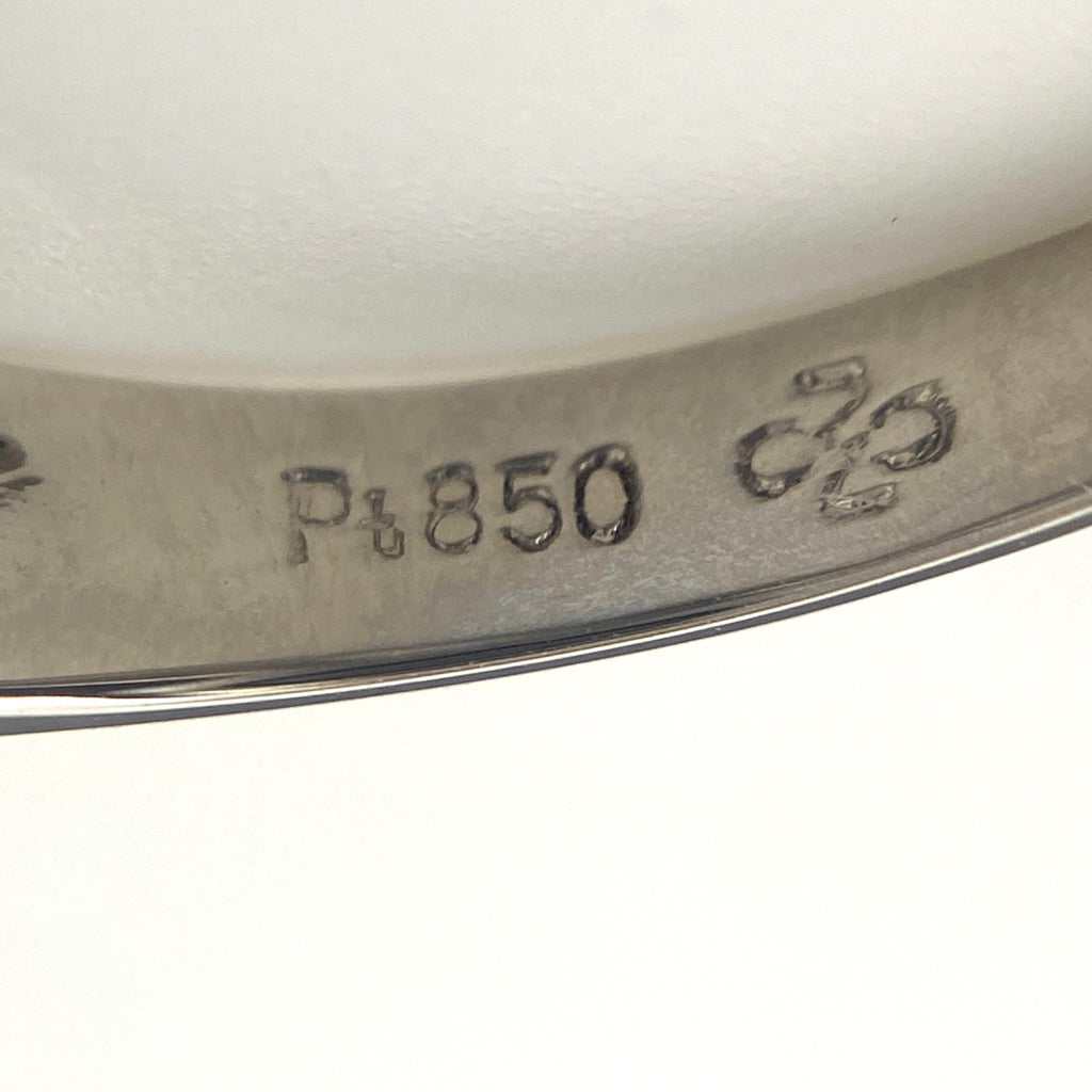 メレダイヤ デザインリング プラチナ 指輪 リング 12号 Pt850 ダイヤモンド レディース 【中古】nbjwl