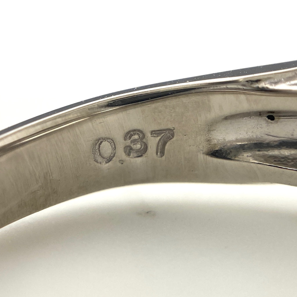 星の砂 メレダイヤ デザインリング プラチナ 指輪 リング 10号 Pt900 ダイヤモンド レディース 【中古】brjwl