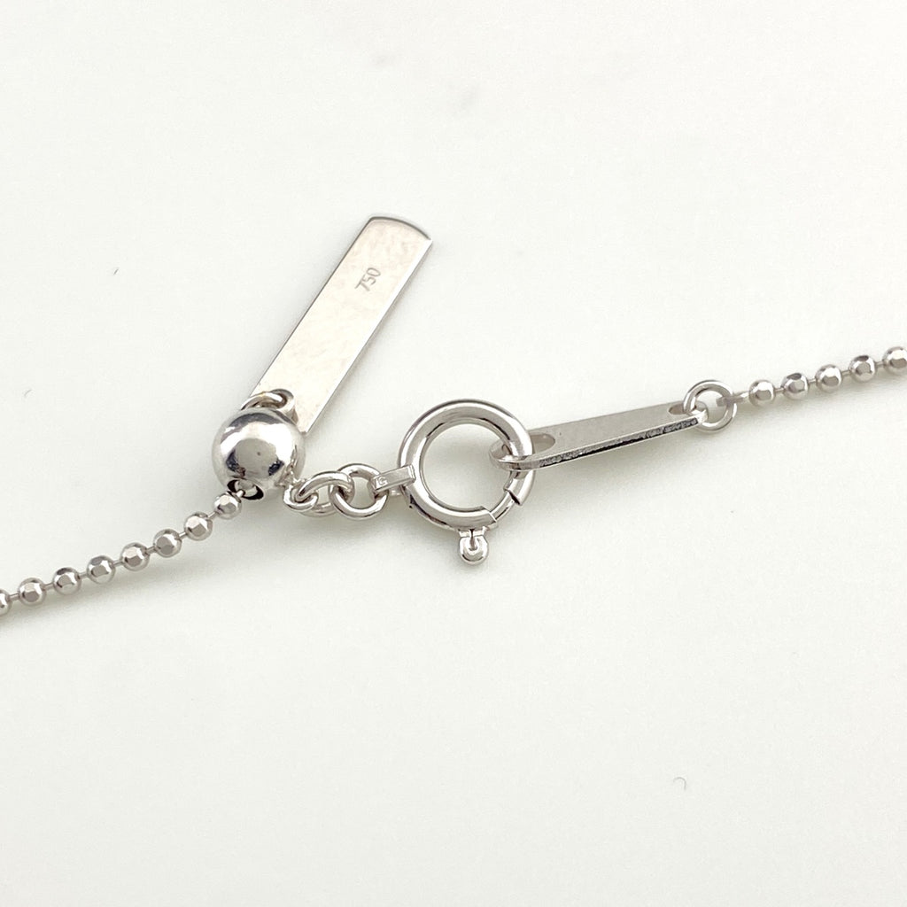 タサキ パール デザインネックレス ペンダント メレダイヤ 真珠 ダイヤモンド ネックレス 750 タンザナイト アクアマリン レディース 【中古】brjwl