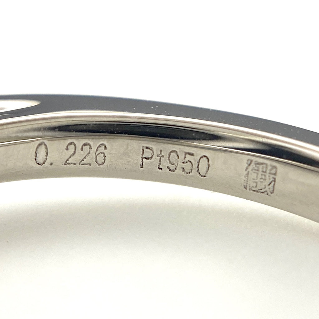 俄 NIWAKA ダイヤモンド デザインリング プラチナ 指輪 リング 8号 Pt950 ダイヤモンド レディース 【中古】brjwl